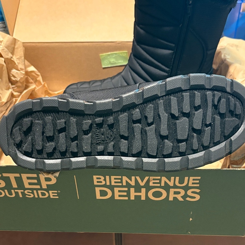 Kamik Women's Black Quilted Winter Boots Size 9W - Picture 3 of 9